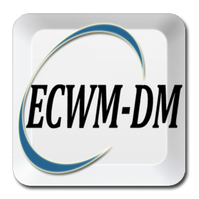 Enterprise Contract Writing System (ECWM) Data Migration (DM) Icon used to navigate to module training. Part of the Award Group.