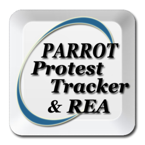 Procurement Action Required Reporting Online Tools Module (PARROT, Protest Tracker & REA) Icon used to navigate to module training. Part of the Award Group.